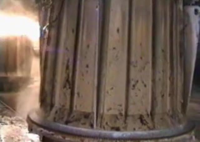 Horno de arco eléctrico para fusión de magnesia (MgO) a 3800°C